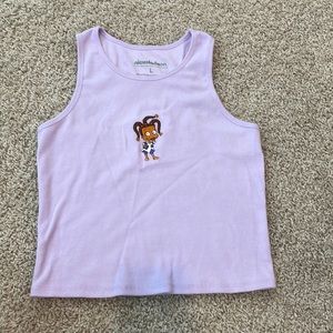 Never worn Nickelodeon Rugrats cropped tank